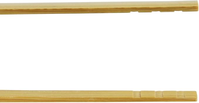 Small Bent Bamboo Tongs 3.93 in (100mm), Small Serving Tongs, Pickle Tongs, Tabletop Items, Made in Japan