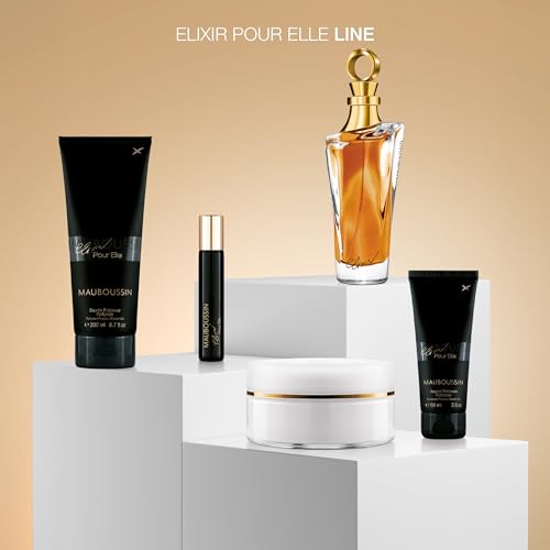 Mauboussin - Elixir Pour Elle 100ml (3.3 Fl Oz) - Eau de Parfum for Women - Floral & Oriental Scents