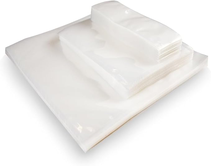 UltraSource - Chamber Machine Pouches 3 Mil Thickness, 2.5" x 8", Pack of 250 Vacuum Chamber Pouches, BPA-Free Pre-Cut Chamber Vacuum Sealer Bags with tear notch