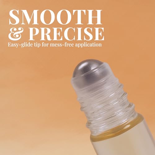 10ML Pheromone Perfume For Women | Long Lasting Rose Petal| Portable Perfum with Natural Coconut Roll-On (Rose Petal Sandalwood)