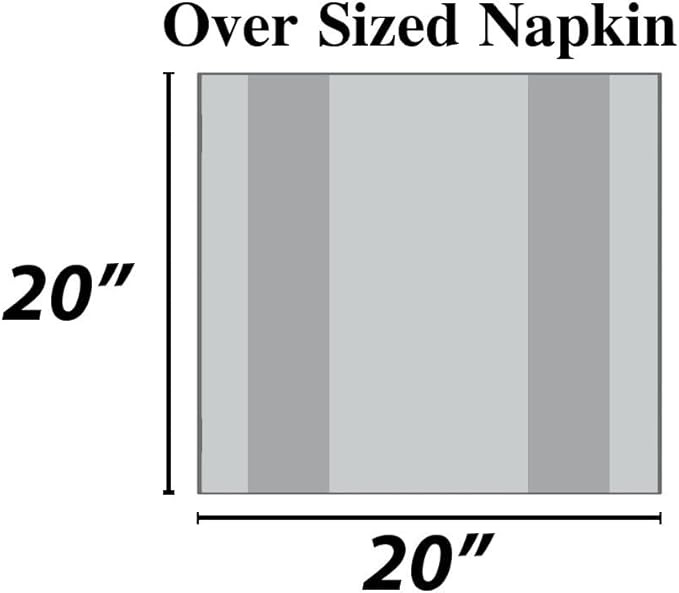 Urban Villa Cotton Dinner Napkins Set of 6, Highly Absorbent 20x20 Inches Premium Cloth Napkins Hotel Quality Reusable & Washable Table Dinner Napkins for Home & Weddings - Hunter Green/White, Checks