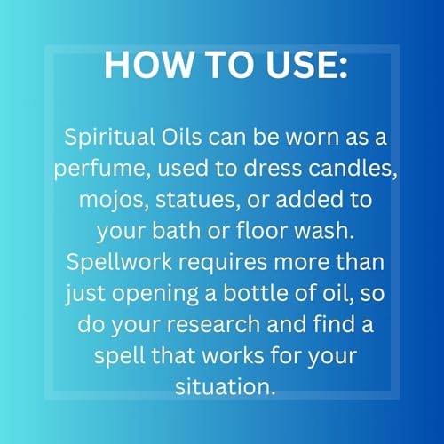JEZEBEL Spiritual Oil (aceite) for Hoodoo, Voodoo, Santeria, Wicca, Rootwork, & Spells