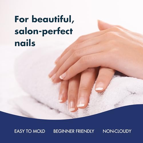 DeEnti Acrylic Nail Powder, 2oz Dark Pink Acrylic Powder Dip for Nails, Long Lasting Salon Quality, Bubble Free Professional Manicures, Fake Nails, Carving & Extensions