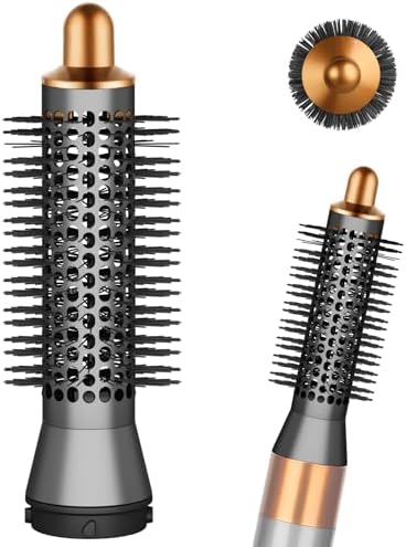 Small Round Volumizng Brush Attachment for Dyson Airwrap HS01 HS05 HS08, 20MM Smaller Tiny Round Brush Volume Boost Short to Medium Length Hair, Bangs to Creates Defined Bouncy Curls
