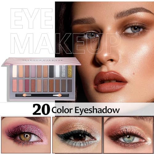 Makeup Kit for Women Full Kit Makeup Sets for Teenagers Makeup Kits for Women Teen Girls Includes 20 Colors Eyeshadow Palette Foundation Make Up Set for Beginners
