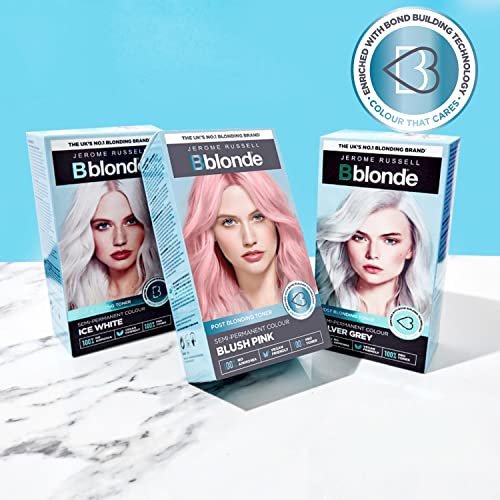 Bblonde/Jerome Russell Semi-Permanent Toner Ice White, 160 g