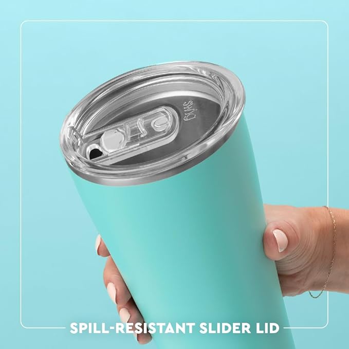 Swig Life 32oz Insulated Tumbler, Travel Coffee Tumbler with Lid, Cup Holder Friendly Travel Coffee Mug, Stainless Steel with Lid (Full Bloom)