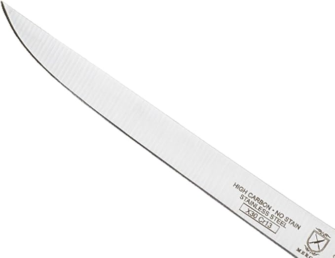 Mercer Culinary Millennia Color Handle Cutlery 6" Narrow Boning Knife Purple