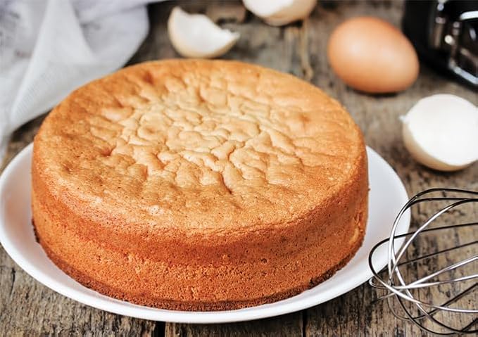 Winco Heavy-Duty Round Aluminum Layer Cake Pan, 10" x 2"