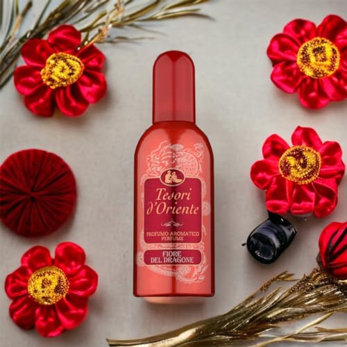 Tesori d'Oriente:"Fiore Del Dragone" Aromatic Perfume 100ml 3.38fl.oz [ Italian Import ]