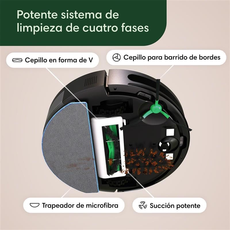iRobot Roomba Y051020 Combo 2 Essential Robot Auto Empty Vac & Mop