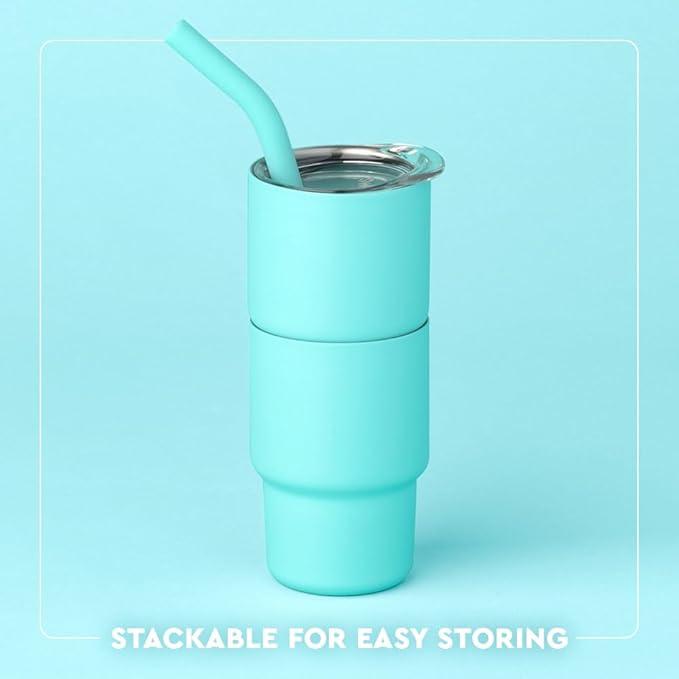 Swig Life Swig Shots Insulated Tumbler 2oz, Stainless Steel Mini Tumbler with Lid and Silicone Straw, Double Wall & Vacuum Sealed, Mini Tumblers for Shots (Jockey Club)