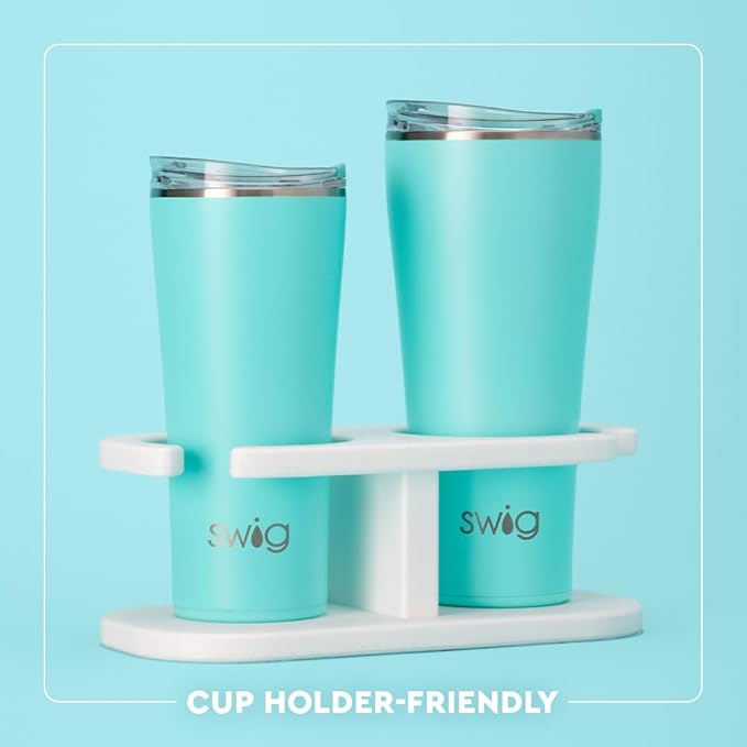 Swiglife 22oz Insulated Tumbler, Travel Coffee Tumbler with Lid, Cup Holder Friendly, Stainless Steel Travel Coffee Mug, Nurse Tumbler, Nurse Gifts for Women (Scrub Life)