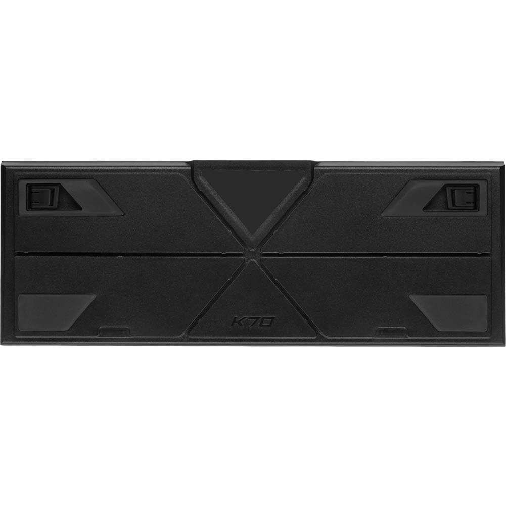 Corsair K70 PRO RGB Optical-Mechanical Gaming Keyboard - OPX Linear Switches, PBT Double-Shot Keycaps, 8,000Hz Hyper-Polling, Magnetic Soft-Touch Palm Rest - NA Layout, QWERTY - Black