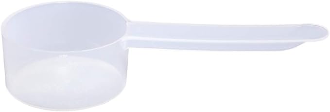 Plastic Measuring Scoop, (18 cc | 1.30 Tablespoon | 18 mL) Long Handle Spoons for Powders, Granules, Coffee, Pet Food, Baking Supplies, Protein and Other Dry Goods, BPA Free (Set of 1)