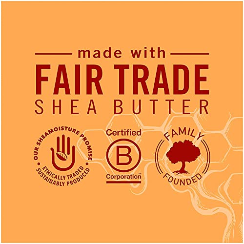 SheaMoisture Hair Mask Moisturizer, Manuka Honey & Mafura Oil, Intensive Hydration Hair Masque, Curly Hair Products, Coconut Oil, Organic Shea Butter, African Rock Fig & Baobab Oil (2 Pack-12 Oz Ea)