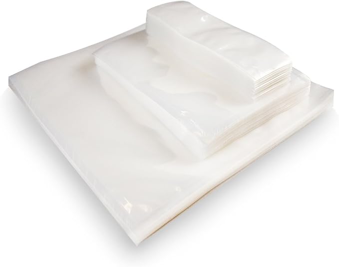 UltraSource - Chamber Machine Pouches 3 Mil Thickness, 8" x 10", Pack of 500 Vacuum Chamber Pouches, BPA-Free Pre-Cut Chamber Vacuum Sealer Bags with tear notch