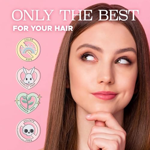 Luseta Keartin Heat Protectant Hair Spray Smoothing & Nourishing Thermal Protection Treatment for Dry and Damaged Hair, Frizz Control，Repair Split Ends 8.5oz