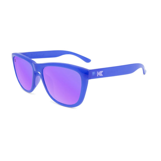 Knockaround Premiums Sport - Polarized Running Sunglasses for Women & Men - Impact Resistant Lenses & Full UV400 Protection, Neptune/Lilac