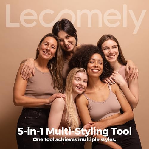 5 in 1 Air Wrap Hair Styler with Automatic Curling & Drying Features Professional High-Speed Air Styler with Negative Ion Technology for Frizz Control & Long Lasting Styles AirEdge A3