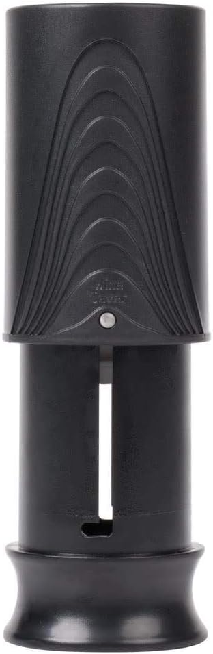 Franmara Wine Saver Vaccum Pump and Stopper, Black, Pack of 2