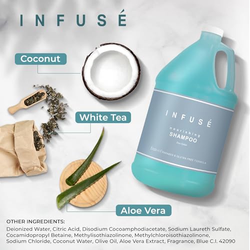 1-Shoppe All-in-Kit | H2O Tropical Infuse Hotel Shampoo | 1 Gallon | for Hospitality & Vacation Rentals to Refill Dispensers | (Single Gallon)