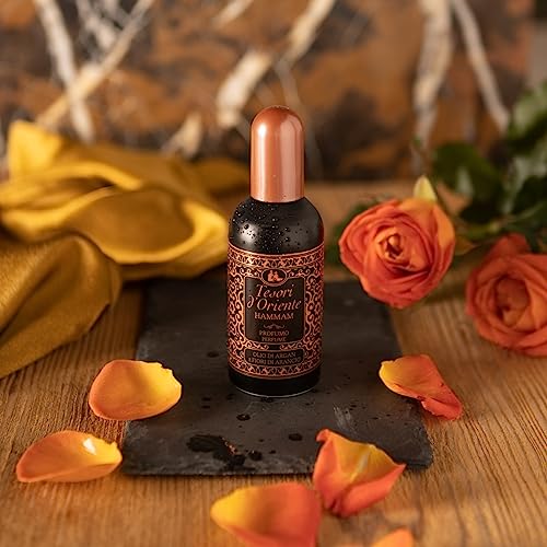 Tesori d'Oriente Hammam Flower Perfumes for Women, Eau De Toilette, Women’s Fragrances, Elegant Aroma Composition with Blend of Rare & Precious Oil100ml 3.38fl.oz [Italian Import]