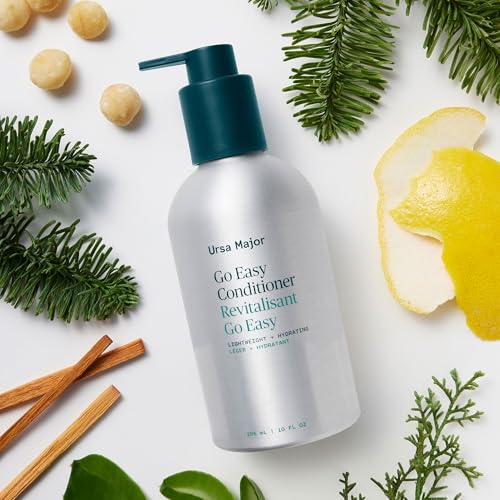 Ursa Major Go Easy Conditioner | Natural, Vegan, Cruelty-Free, Non-toxic | Formulated for Men & Women and All Hair Types | 10 oz