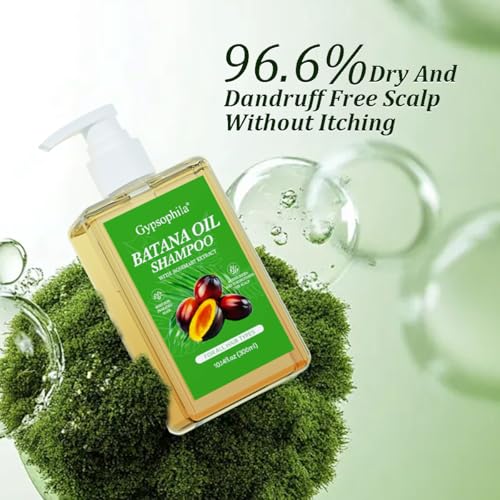 Batana Oil Hair Growth Bundle-100% Pure Natural Rosemary Oil and Hair Growth Shampoo-Natural Hair Treatment for Women & Men –Hair loss & Thicker, Healthier Hair