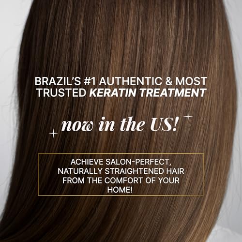 Keratin Hair Treatment, 6 USES per Bottle, Keratina para Alisar el Pelo, Alisado Brasileño Keratina Permanente, Alisados Organicos SIN FORMOL, Nanoplastia, 300 grs