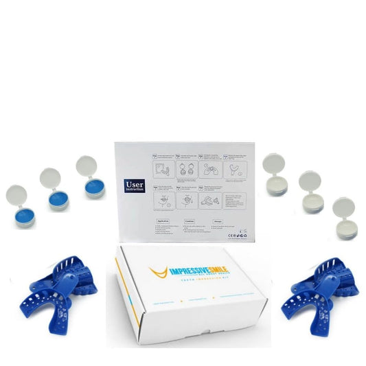 168 gm Kit - VPS Material -Mold - Retainers - Dentures - Grillz - Step by Step DIY Instructions - Trays