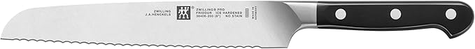ZWILLING Pro 7-pc Knife Block Set with Bonus Sharpener