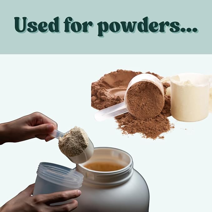 1 Teaspoon (1/3 Tablespoon | 5 mL) Long Handle Scoop for Measuring Coffee, Pet Food, Grains, Protein, Spices and Other Dry Goods (Pack of 10)