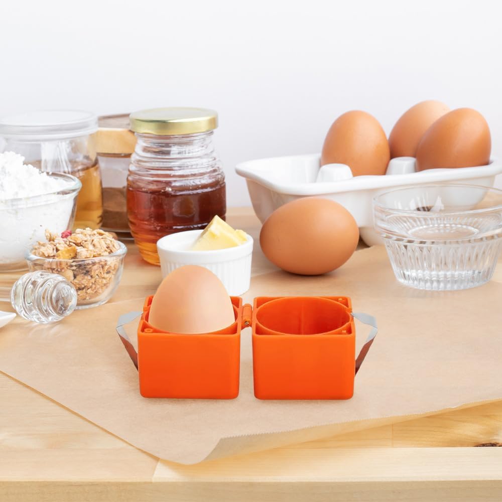 Stainless Egg Shell Opener, 2025 Upgraded Egg Shell Cutter Egg Shell Separator for Raw Eggs Gadgets, Quickly Cutting Off Cooked Eggs, Home Use Multifunctional Egg Cutter for Hard Boiled Eggs (2)