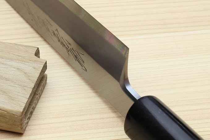Yoshihiro Shiroko High Carbon Steel Kasumi Yanagi Rosewood Handle Sushi Sashimi Chef Knife (10.5" (270mm))