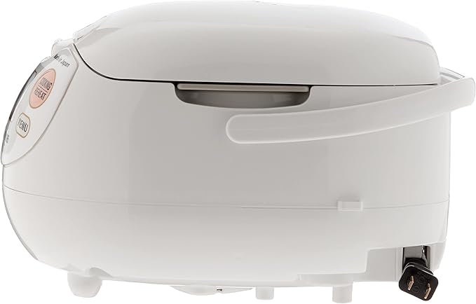 COMFEE' Countertop Dishwasher Bundle with Zojirushi 5-1/2-Cup Neuro Fuzzy Rice Cooker, White