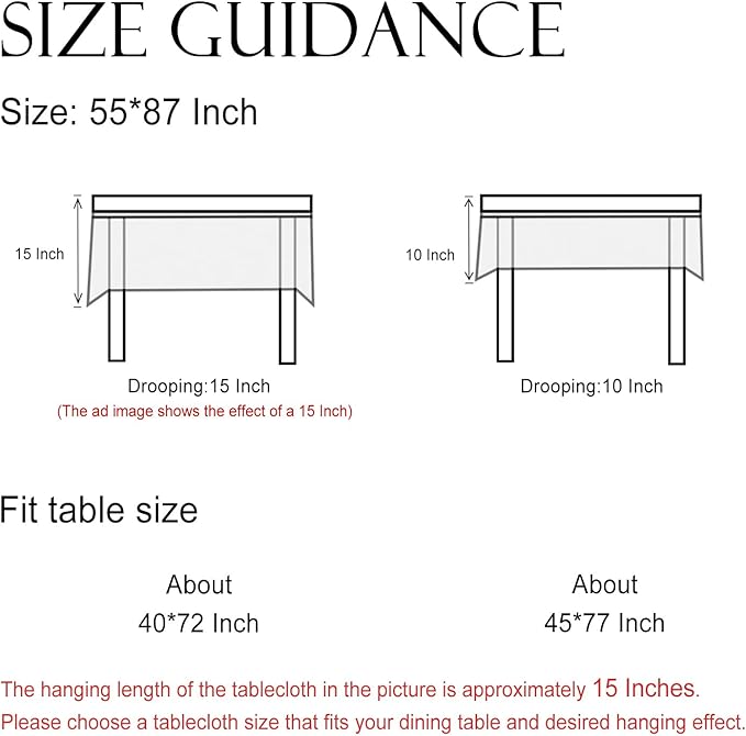 ISAENNE Designer Linen Light Beige Table Cloth for Rectangle Table,French Colorful Floral Table Cloth,Stain Resistant Decor Tablecloths for Dining Thanksgiving Kitchen,55"*87"-Helena E