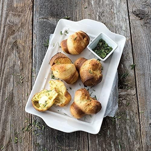Nordic Ware Cast Aluminum Petite Popover Pan 1/4 Cup Each, 12 Cavity, Silver/Gray (Pack of 3)