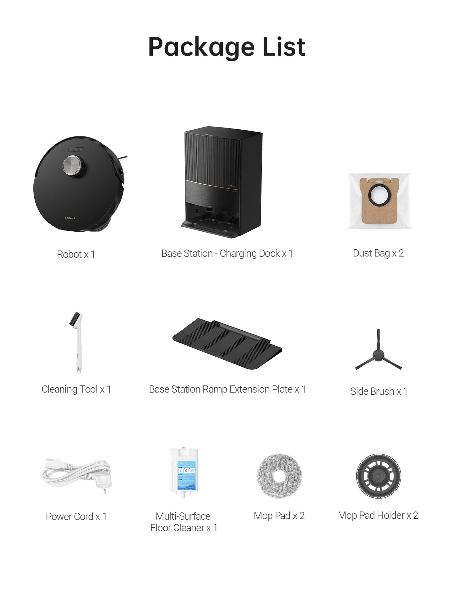 dreame L30 Ultra Robot Vacuum, 136°F Hot Water Mop-Self-Cleaning, Mops Self-Drying, Mop-Extend, Raising, Refilling, Auto-Empty, 7,300Pa Suction, AI Action and 3D Navigation