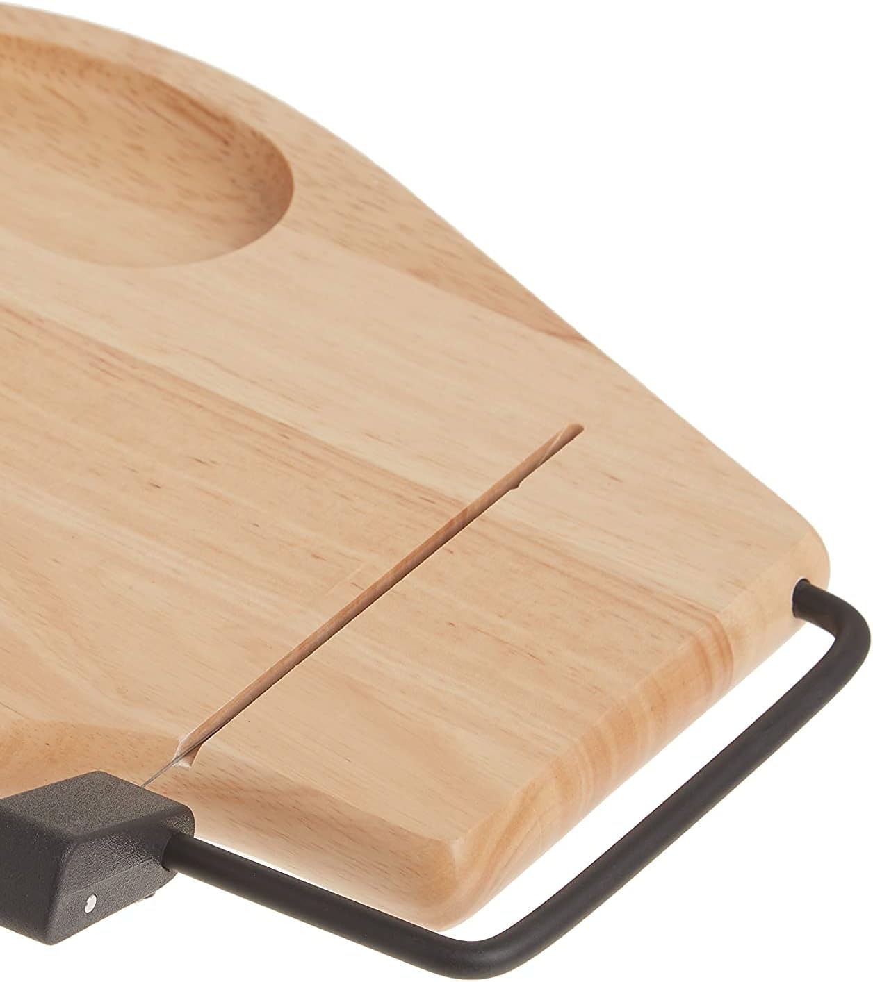 Prodyne Cheese Slicer/Tray with Cracker Well