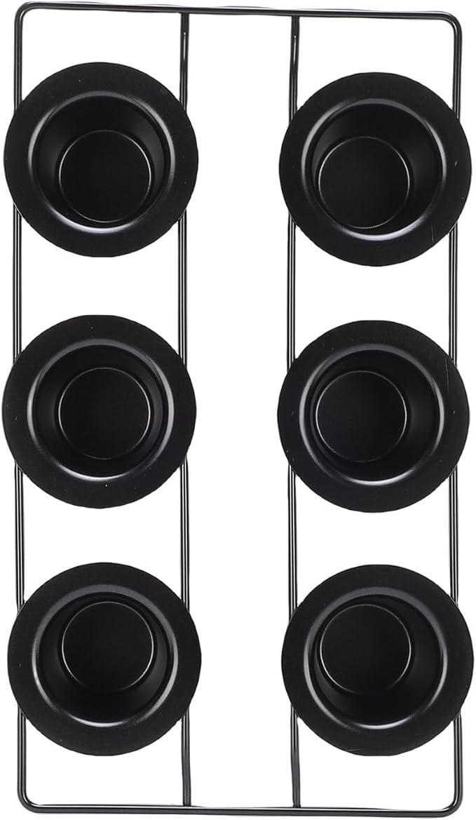 Pomya Professional 6 Cup Popover Pan, Carbon Steel | Non Stick Bakeware for Muffins, Cupcakes, Popovers, Easy & Dishwasher Safe