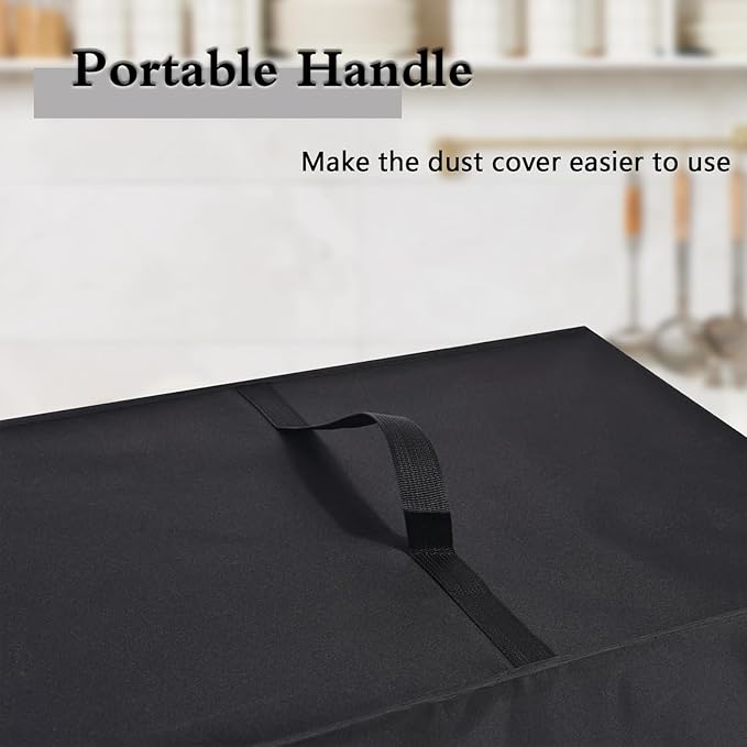 Bread Maker Machine Cover for Cuisinart Bread Maker Machine, Heavy Duty Waterproof Protective Bread Machine Cover Compatible for Cuisinart Compact and Automatic Bread Maker Machine CBK-110P1 (Black)