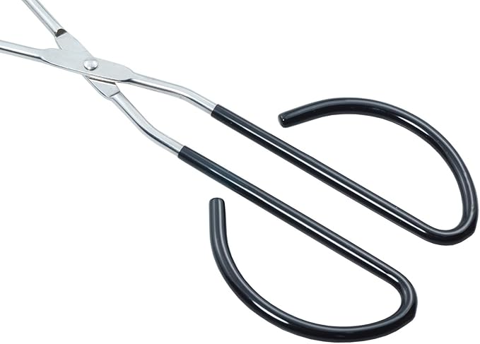 Extra Long Scissor Tongs 16-Inch Stainless Steel Barbecue Grilling Tongs