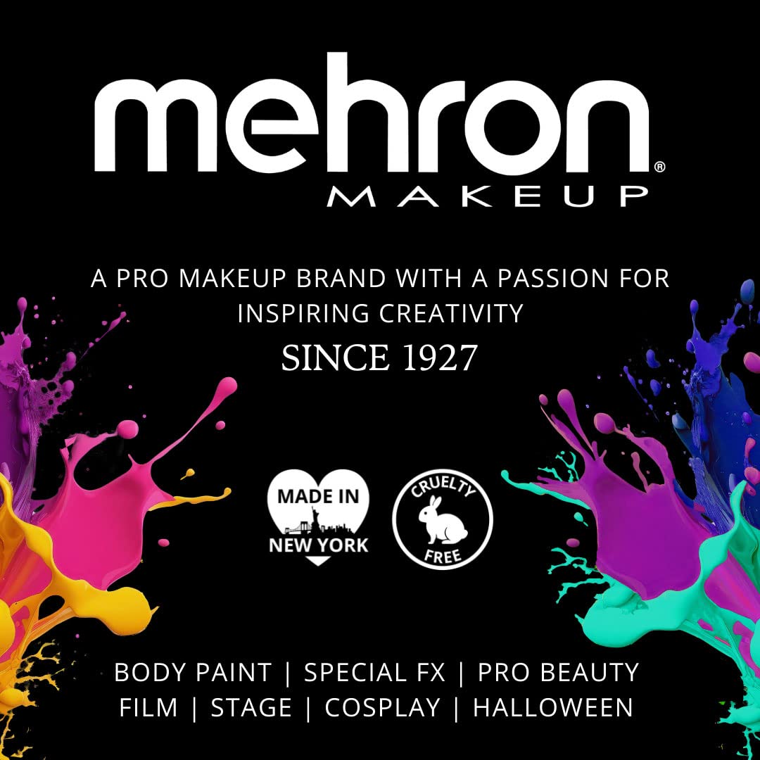 Mehron Makeup Tri-Color Character Makeup Palette | Halloween, Special Effects and Theater Cream FX Palette | Face Paint .7 oz (20 g) (Monster)