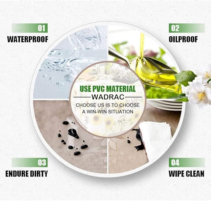 Clear Table Protector for Dining Room Table Wooden Furniture Screen Protection Tabletop Protector Plastic Wipeable Tablecloth Thicken Desk Blotter Cover Mat Protective Vinyl Pad Easy Clean 24x42 inch