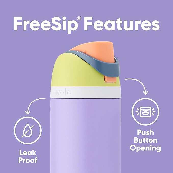Owala FreeSip Insulated Stainless Steel Water Bottle with Straw for Sports, Travel, and School BPA-Free Sports Water Bottle, 40 oz, Surfs Edge