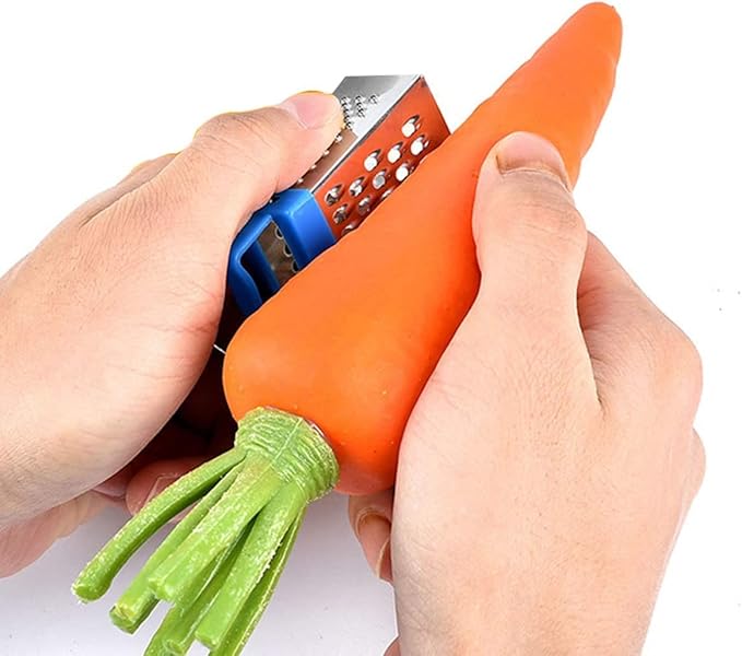 Mini Grater, Stainless Steel Cheese Ginger Vegetable Spices Small Grater for Kitchen (Black)