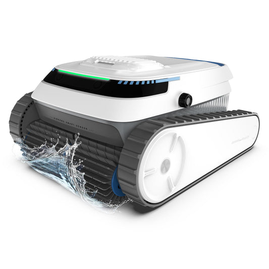 AIRROBO Pool Vacuum for Inground Pools, Smart Navigation Pool Cleaner Robot, Wall Climbing Pool Cleaner, Cleans Pool Floors, Walls & Waterline, 120 Min Run Time, for Above Ground & Inground Pools