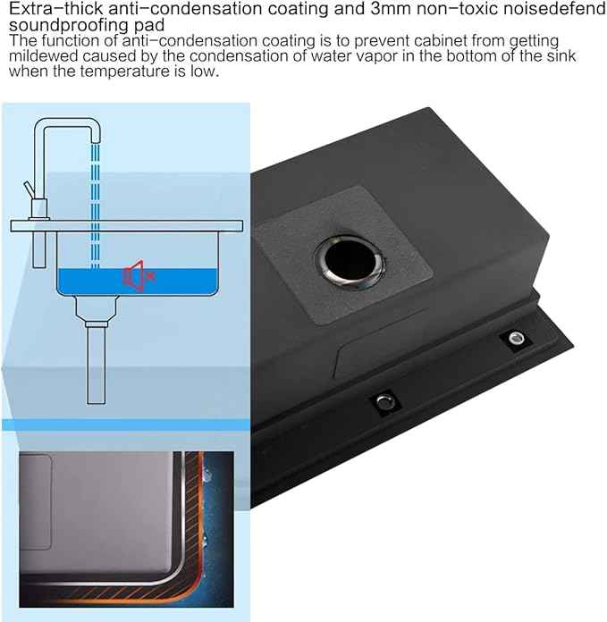 33 Inch Waterfall Drop In Kitchen Sink with Faucet Combo Workstation - VOKIM 33x22-Inch Drop In Sink Stainless Steel 16 Gauge Single Bowl Kitchen Sinks with Cutting Board