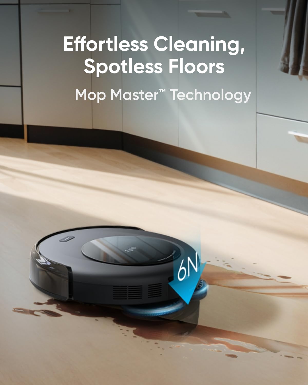 eufy Robot Vacuum Omni C20 with All-in-One Station,3.35-Inch Ultra-Slim Body Replacement Washable Filter for Robot Vacuum Omni C20, 2-Pack